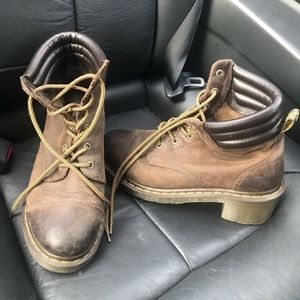 Doc Marten boots w/ heel